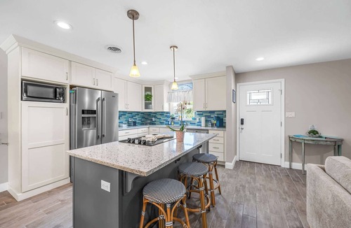 Seacoast Shores House | 3BR home w/pool & BBQ grill