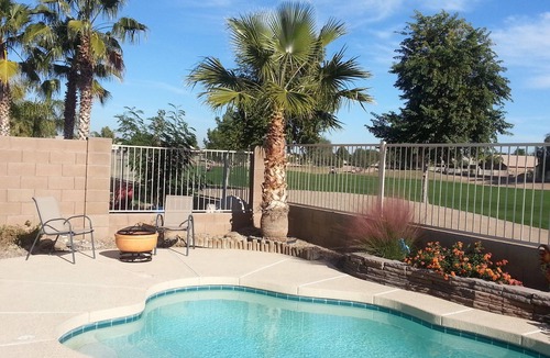 Coldwater Springs House | 3BR Home with Heated Private Pool, Golf, & Mountain Views
