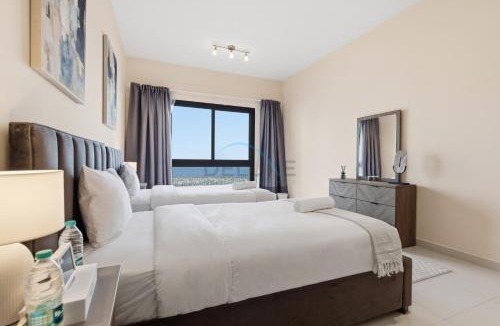 Al Kubus Apartment | 3BR Oceanfront Haven with Mesmerizing Sea View Near Pristine Beach and Campsite, Mina Al Fajer B , Fujairah by Deluxe Holiday Homes