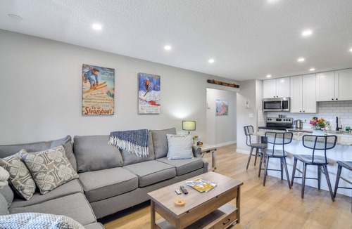 Winter Park Condo | 3BR Riverfront Retreat! Mtn Views, Community Perks
