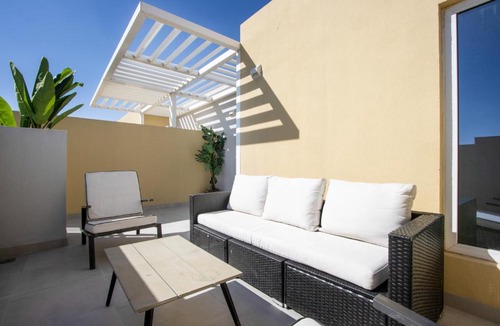 Dubai Apartment | 3BR Townhouse Rooftop Terrace Just Cavalli