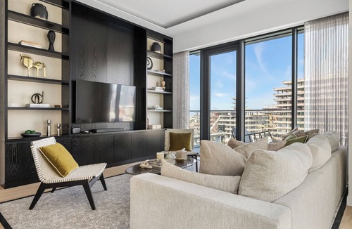 Al Safa Apartment | 3BR with Burj Khalifa and Canal View