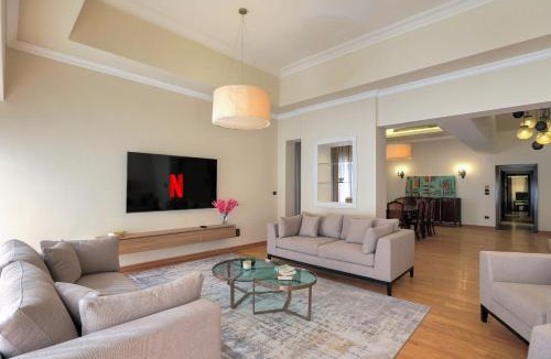 Agouza Apartment | 3BR with Private Pool + Rooftop | Mohandessin