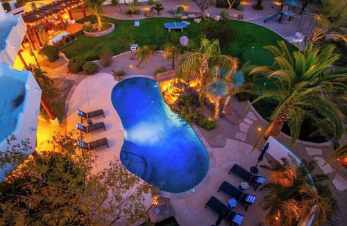 Cactus Acres Villa | 3MillionLuxWaterSlide GetawayPickleBallGolf