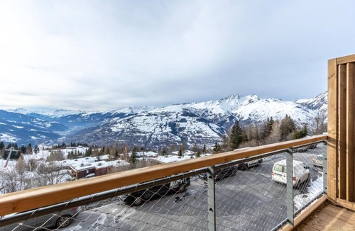Arc-1600 Apartment | 3rd floor, view valley, fitness, swimming pool, sauna, hammam, balcony, ski locker, 95m², Les Arcs