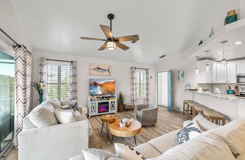 Spring Hill House | 4/2 Pet Friendly Waterfront Home with Hot Tub, Gameroom, Kayaks & Fire Pit