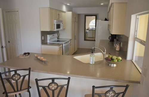 South Gulf Cove Villa | 4 BDRM 2.5 BATH Villa W/SPECTACULAR Views of LARGE Waterway Heated Pool -Dock