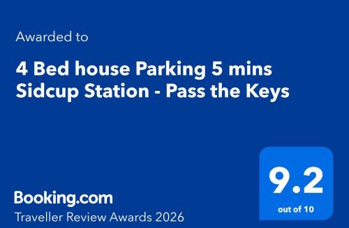 Sidcup House | 4 Bed house Parking 5 mins Sidcup Station - Pass the Keys