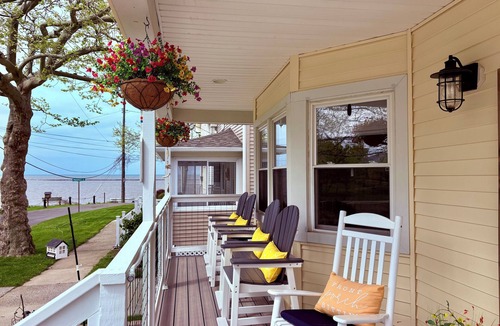 Fairport Harbor House | 4 bedroom Dog Friendly Lake house, in charming beach town of Fairport Harbor