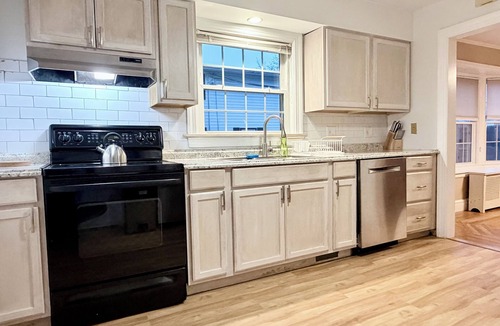 Edgewood House | 4-bedroom unit in two family house in peaceful Cranston for relaxing stays.