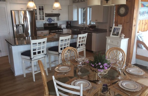 Dewey Beach House | 4 Br Luxury Direct Bayfront-Screen Porch, Sundeck, Beach, Pier, Walk everywhere!