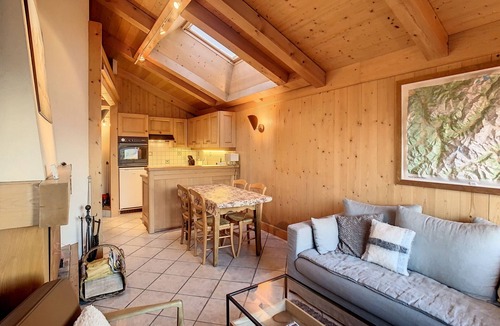 Combloux Apartment | 4-room duplex with parking and wifi at the foot of the slopes