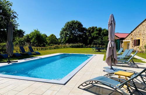 Capdrot House | 4-Star Tourism Rated Holiday Home with Air Con & Private Heated Pool - 40 Mins from Bergerac