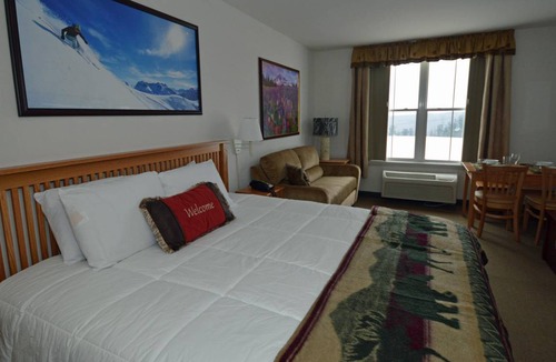 Snowshoe Apartment | 47 m² Studio flat ∙ 1 bedroom ∙ 4 guests