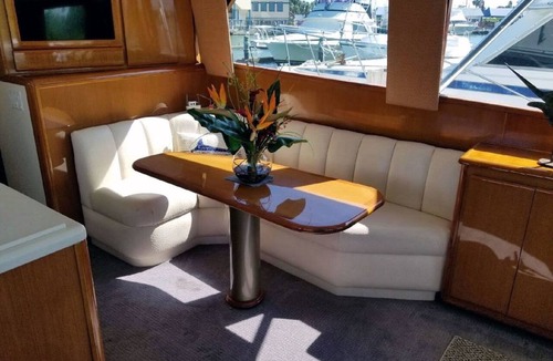 South Padre Island Boat Rental | 47’ Viking yacht