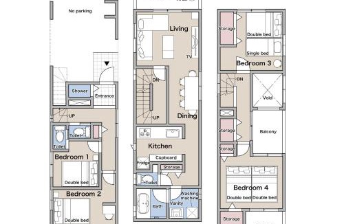Nagawa House | 4LDK Skytree Retreat