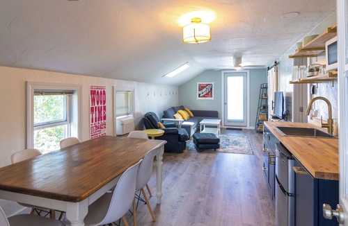 Two Rivers House | 4th house from Wisconsin’s best Lake Michigan beach! - Arcade room.