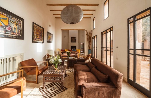 Oumnass House | 5-bedroom ethno-chic country house with pool near Marrakech