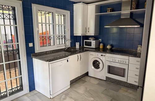Nuevo Portil Villa | 5 bedroom villa, private pool, 850m from the beach, next to the golf course