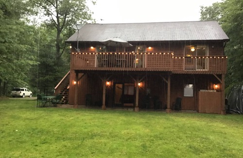 Springbrook Cabin | 5 bedrooms, 2 bathrooms Lake Home between Spooner & Hayward WI on Gull Lake
