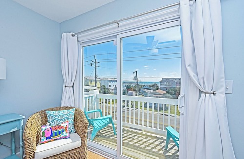 Kure Beach House | 5 Decks, Pool, Kure Beach Pier & Boardwalk