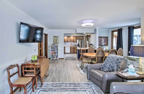 Two Rivers House | 5 Mi to Point Beach State Forest: Home w/Fire Pit