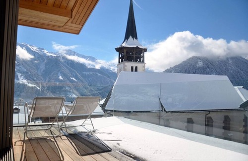 Degen Apartment | 5* Panoramic Eco Design Apartment in Lumnezia (8 Pers. - near Flims /Laax)