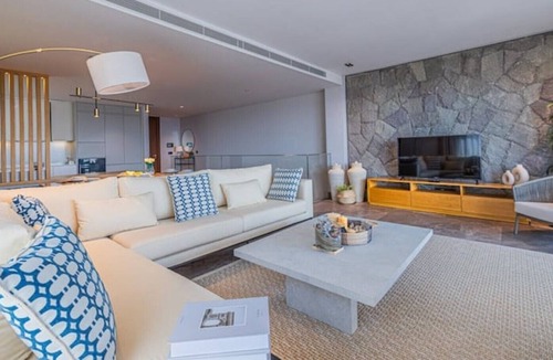 Gumbet Villa | 5 Star Seafront Resort Duplex Villa with Private Beach