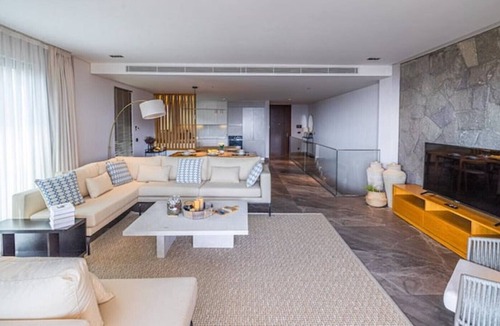 Gumbet Villa | 5 Star Seafront Resort Duplex Villa with Private Beach