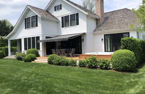 Village of East Hampton House | 5BR/5.5 BA + Office, Indoor Basketball in East Hampton Village, EV Charging