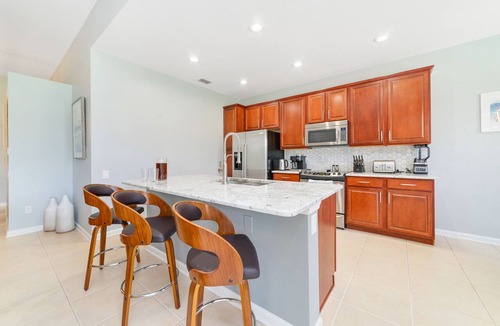 Windsor Hills Villa | 5BR/5BA ALL BABY GEAR, RESORT DUALING WATERSLIDES, 85" TV,