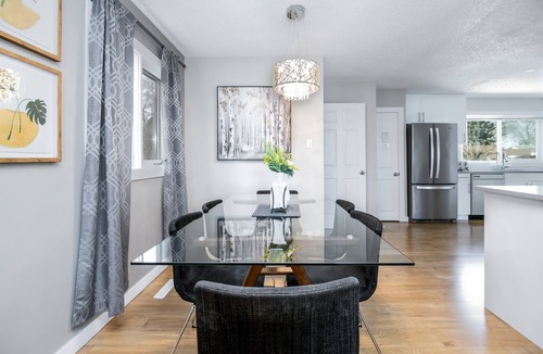 Jasper Place House | 5BR Bungalow: AC|Arcade|Foosball|Walk to WEM