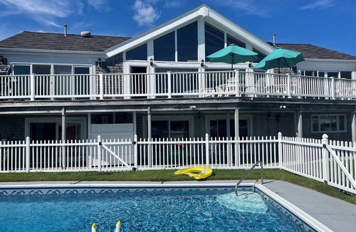 Pocasset House | 5BR WATERFRONT BEACH, SWIM POOL, TENNIS, DOCK PANORAMIC VIEWS TWO PRIMARY SUITES