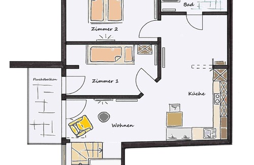 Rheinhausen Apartment | 5km Nähe zum Europa-park Rust