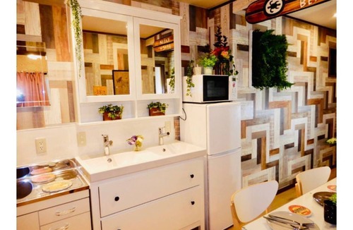 Taisho-ku House | ( 6) 22 people can be accommodated / Close to Kyocera Dome / 5 min. to Dotonbori / 2 min. to the nearest station / 7 bedrooms, 1 building for rent! All rooms have different concepts and are fun to stay in.