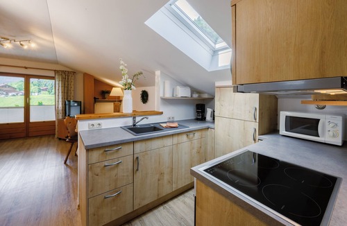 Ruhpolding Apartment | 6. apartment Unternberg, 50sqm, balcony, kitchen, 1 bedroom, 1 living room