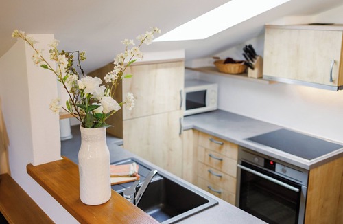 Ruhpolding Apartment | 6. apartment Unternberg, 50sqm, balcony, kitchen, 1 bedroom, 1 living room