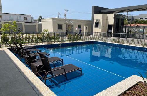 Ponta de Campina Apartment | 602 apt luxo com varanda e 2Quartos 850m Mar