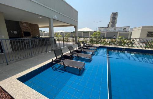 Ponta de Campina Apartment | 602 apt luxo com varanda e 2Quartos 850m Mar