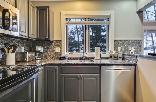 Boyne Falls Condo | 620 Disciples Village | On Boyneland Ski Run | Ski-In/Out | Gas Fireplace