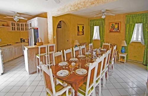 Checker Hall Villa | 6BR Charming Beachfront Villa w/Pool and Staff