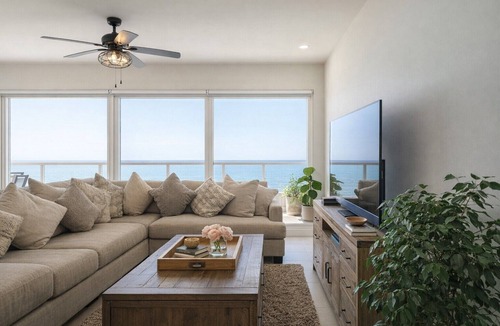 Rosarito Condo | 6th-Floor Oceanfront Condo - Indoor Pools, Sauna, Private Beach