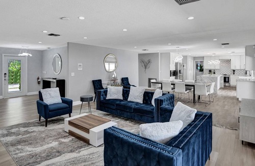 Pompano Isles Villa | 7BR w/ Heated Pool Jacuzzi, Gameroom, Theatre Dog Friendly