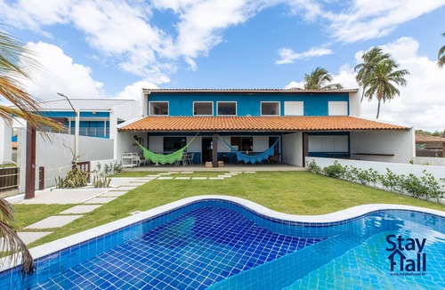 Praia dos Carneiros House | 8 Bdrm Waterfront & Private Pool and Cook 024025