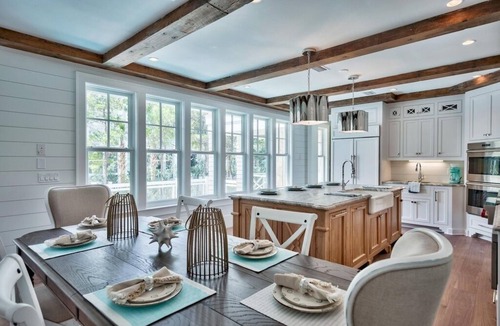 WaterSound Beach House | 8 Bedrooms, Private Heated Pool - optional, Golf Cart Included, Sleeps 16