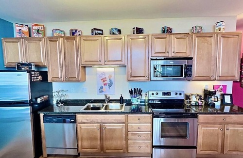 Sandusky Condo | 80's Radical Getaway! A Blast From The Past! By Cedar Point Sports Force Kalahari!
