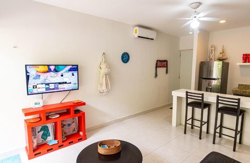 Merida Apartment | 87972 Romantic condo, best retreat for a couple, 1 block from the Ocean