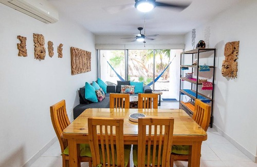 Merida Apartment | 87979 Very chic 3BR Condo, tons of amenities, 1 block from Ocean