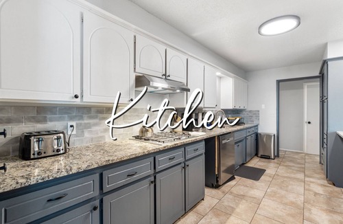 Central Oklahoma City House | 8BR sleeping 14 with a game room and backyard — perfect for groups.
