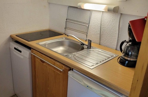 Arc-2000 Apartment | 8th floor, view ski slopes, balcony, 28m², Les Arcs